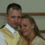 Kristopher Lauchner with Desiree Capuano